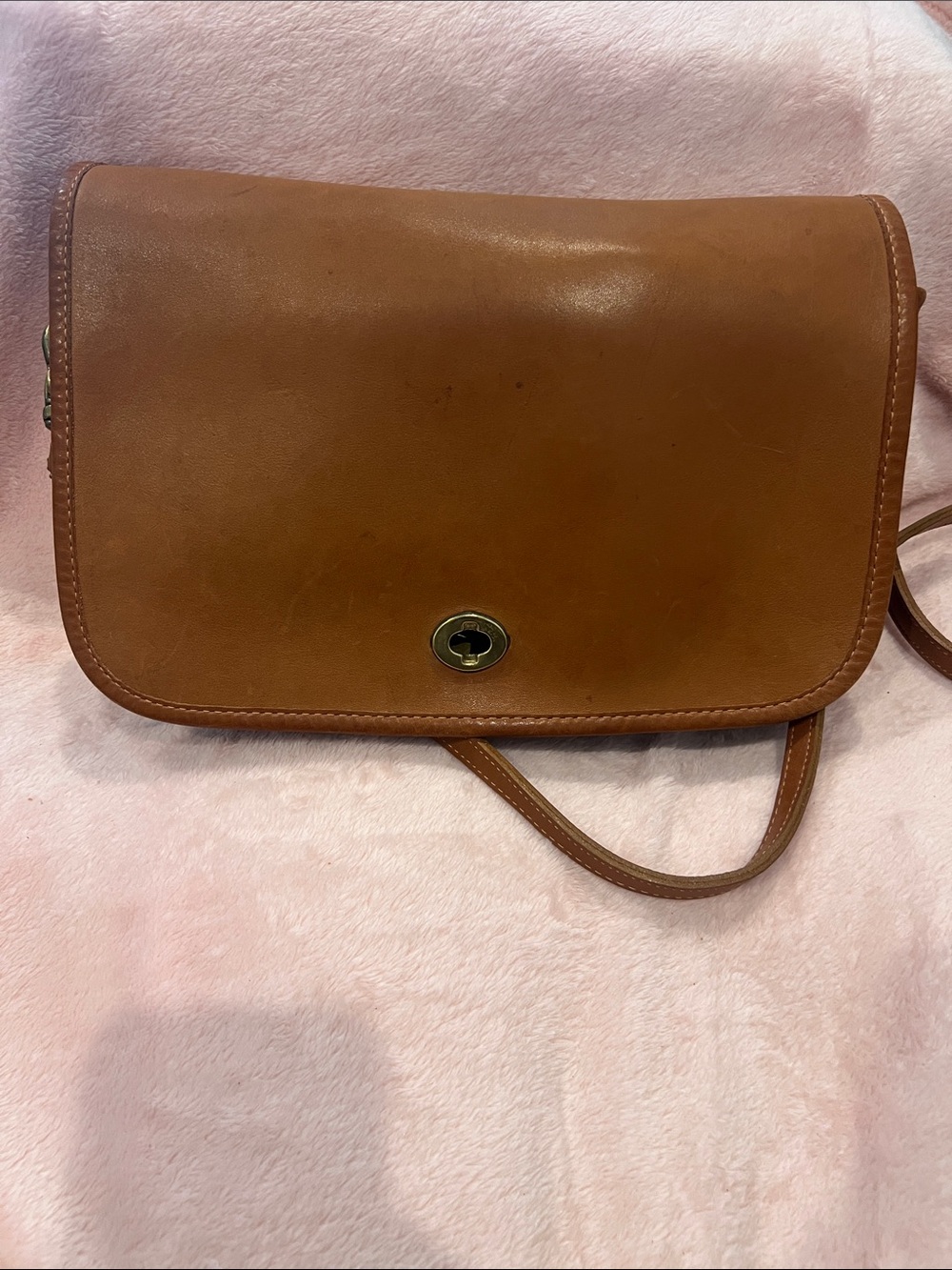 Vintage Coach Convertible Clutch made in New York City NYC